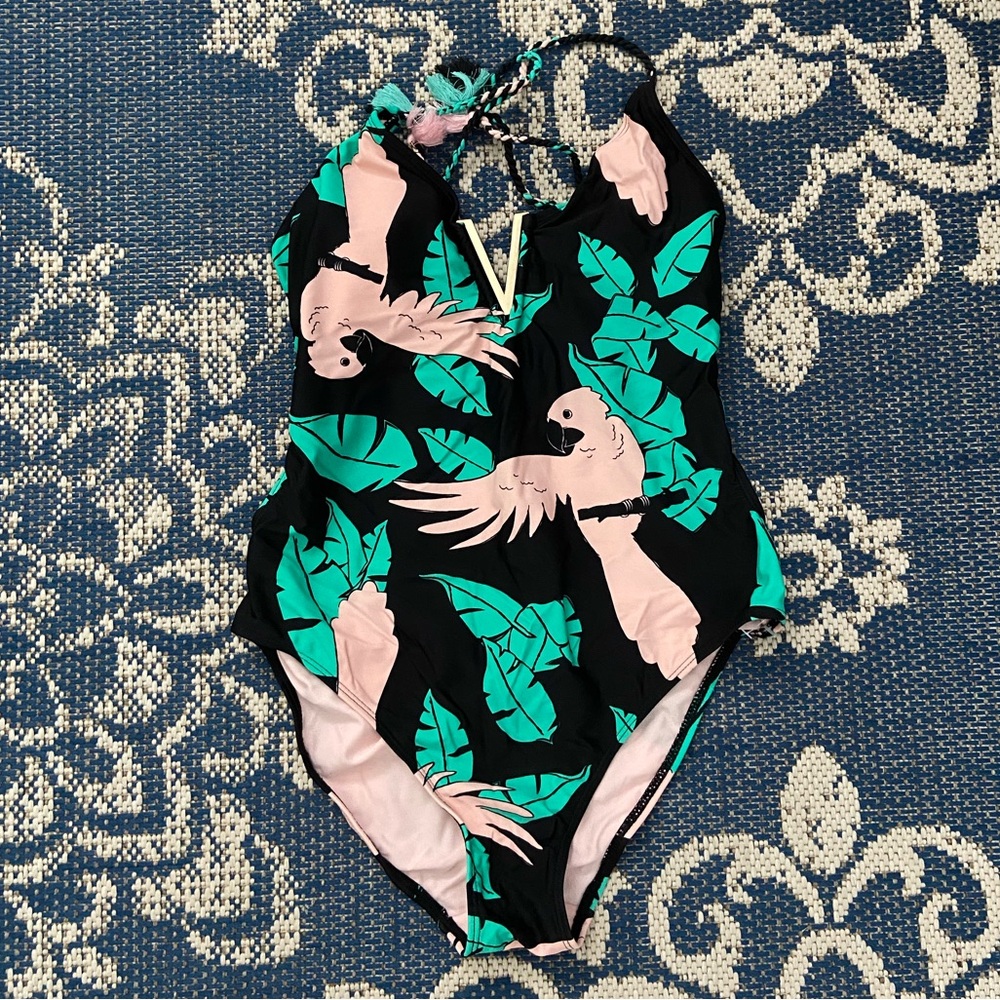 Tropical Parrot Kids Swimwear